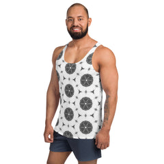 Onyx Outline Diamond Harmony Men's Tank Top