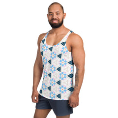 Infinite Illusion Diamond Men's Tank Top