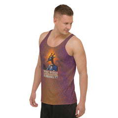 Suave Fox Lounge Singer All-Over Print Men's Tank Top