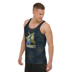 Dynamic Dolphin Surfer All-Over Print Men's Tank Top