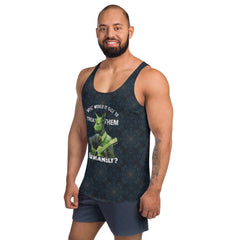 Zen Frog Yoga Master All-Over Print Men's Tank Top