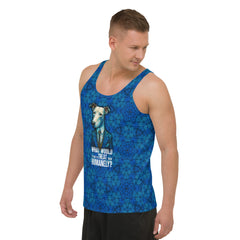 Dapper Deer Gentleman All-Over Print Men's Tank Top
