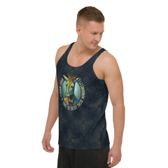 Regal Rabbit Monarch All-Over Print Men's Tank Top