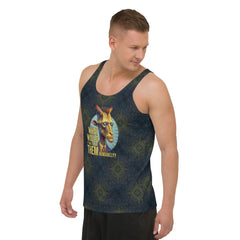 Beachy Bear Sunbather All-Over Print Men's Tank Top
