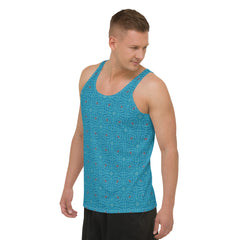 Geometric Hexagon Men's Tank Top