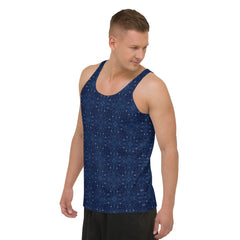 Abstract Wave Men's Tank Top