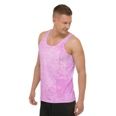 Energizing Electric Pattern Men's Fashion Tank Top