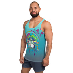 Meadow Dreams Men's Tank Top Back View