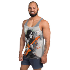 Comfortable Silent Forest men's sleeveless top.