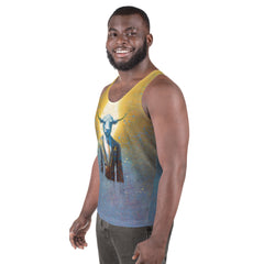 Wildlife inspired men's tank top