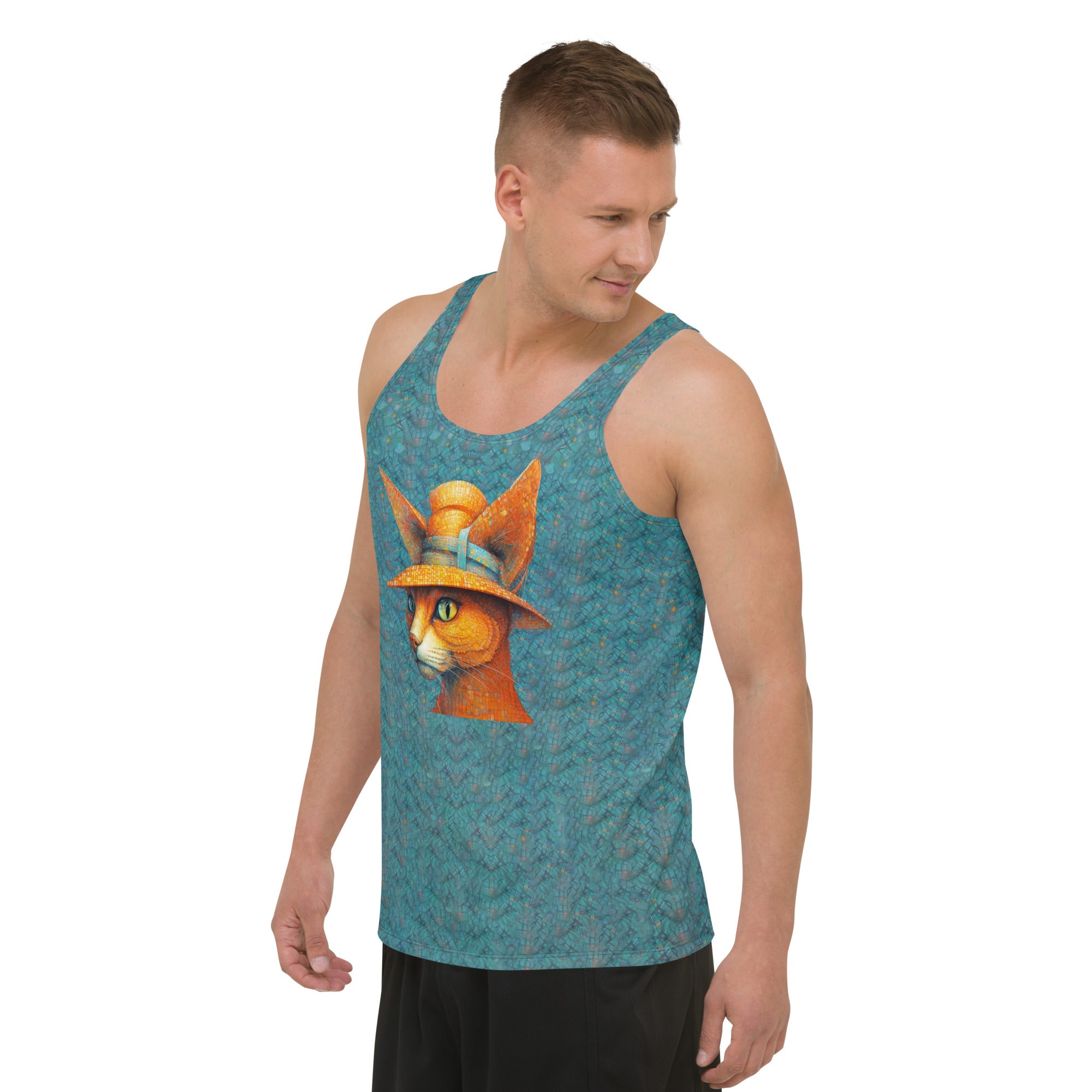 Tail Wagging Fun tank top on display