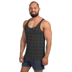 Digital Dots Men's Tank Top on display