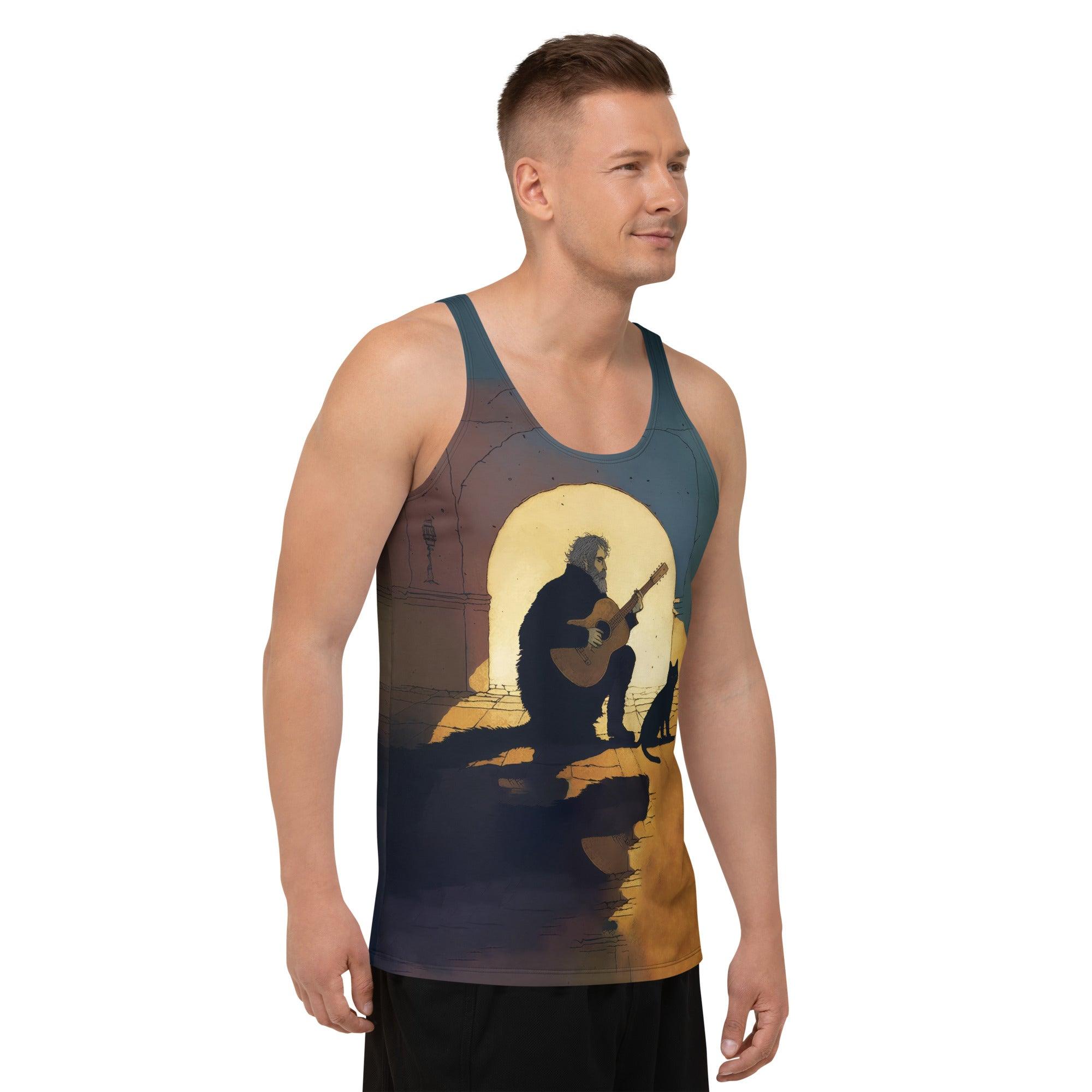 Durable SurArt 72 Men's Tank Top, perfect for expressing your artistic side while catching waves.