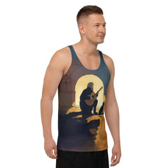 Durable SurArt 72 Men's Tank Top, perfect for expressing your artistic side while catching waves.