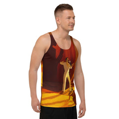 Durable SurArt 96 Men's Tank, showcasing bold and creative designs for the fashion-forward surfer.