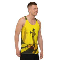 Premium quality SurArt 102 Men's Tank Top, combining durability with exclusive artwork.