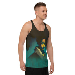 High-quality SurArt 125 Men's Tank Top, showcasing innovative design for surf art lovers.