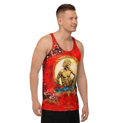 Tropical Wave Rider All-Over Print Tank Tee - Beyond T-shirts