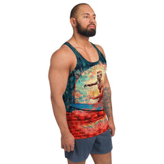 Coastal Adventure Men's All-Over Print Tank Top - Beyond T-shirts