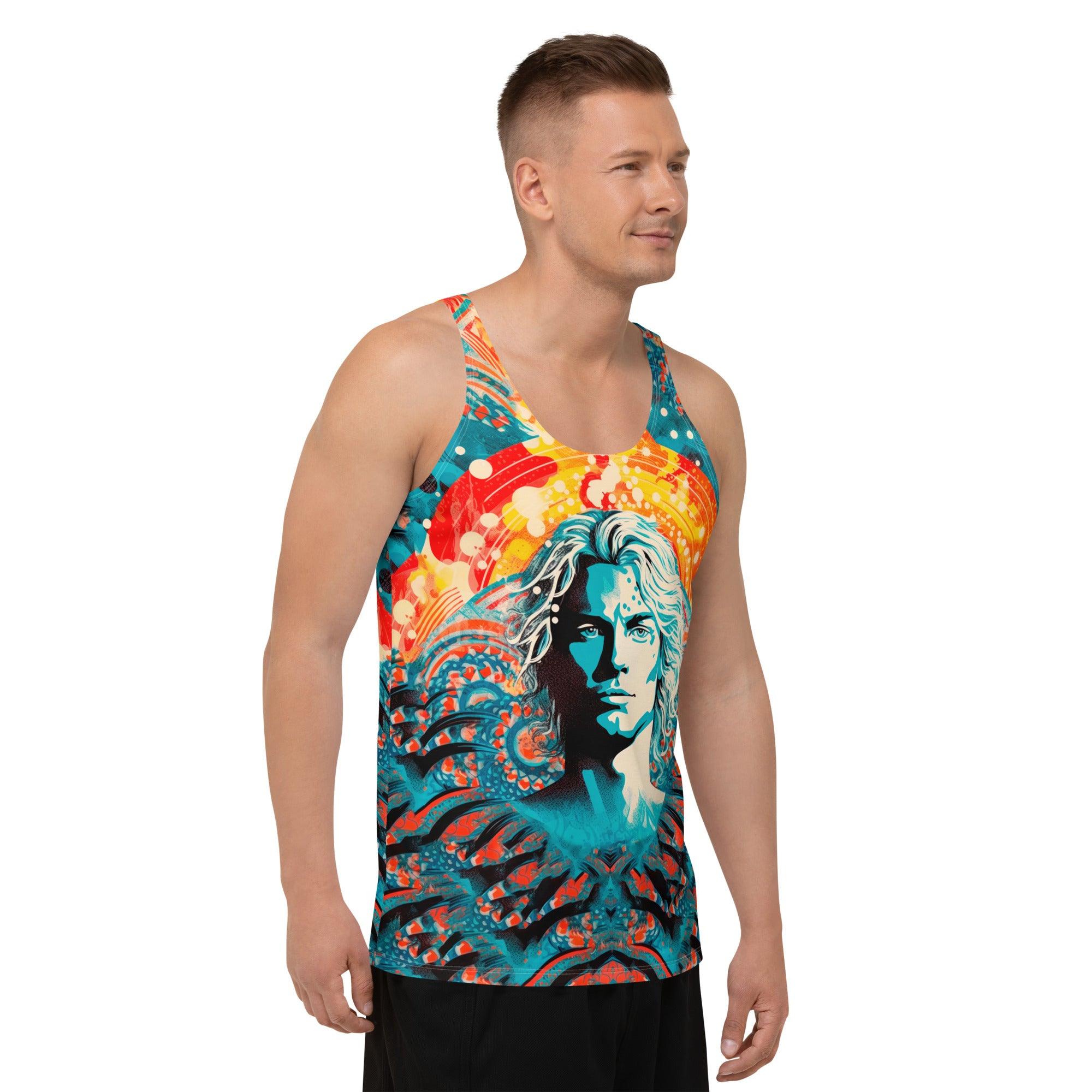 Seaside Surf Escape All-Over Print Tank Top - Beyond T-shirts