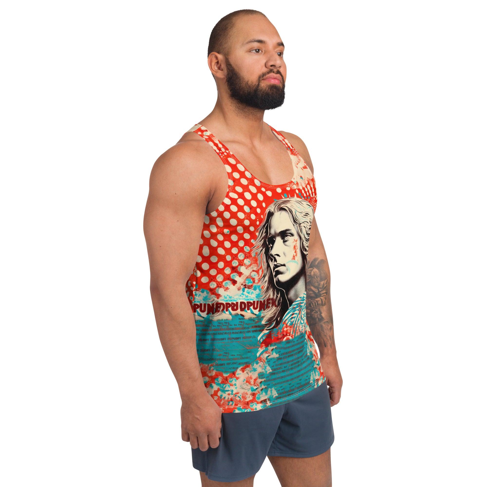 Coastal Sunset Serenity Men's All-Over Print Tank Top - Beyond T-shirts