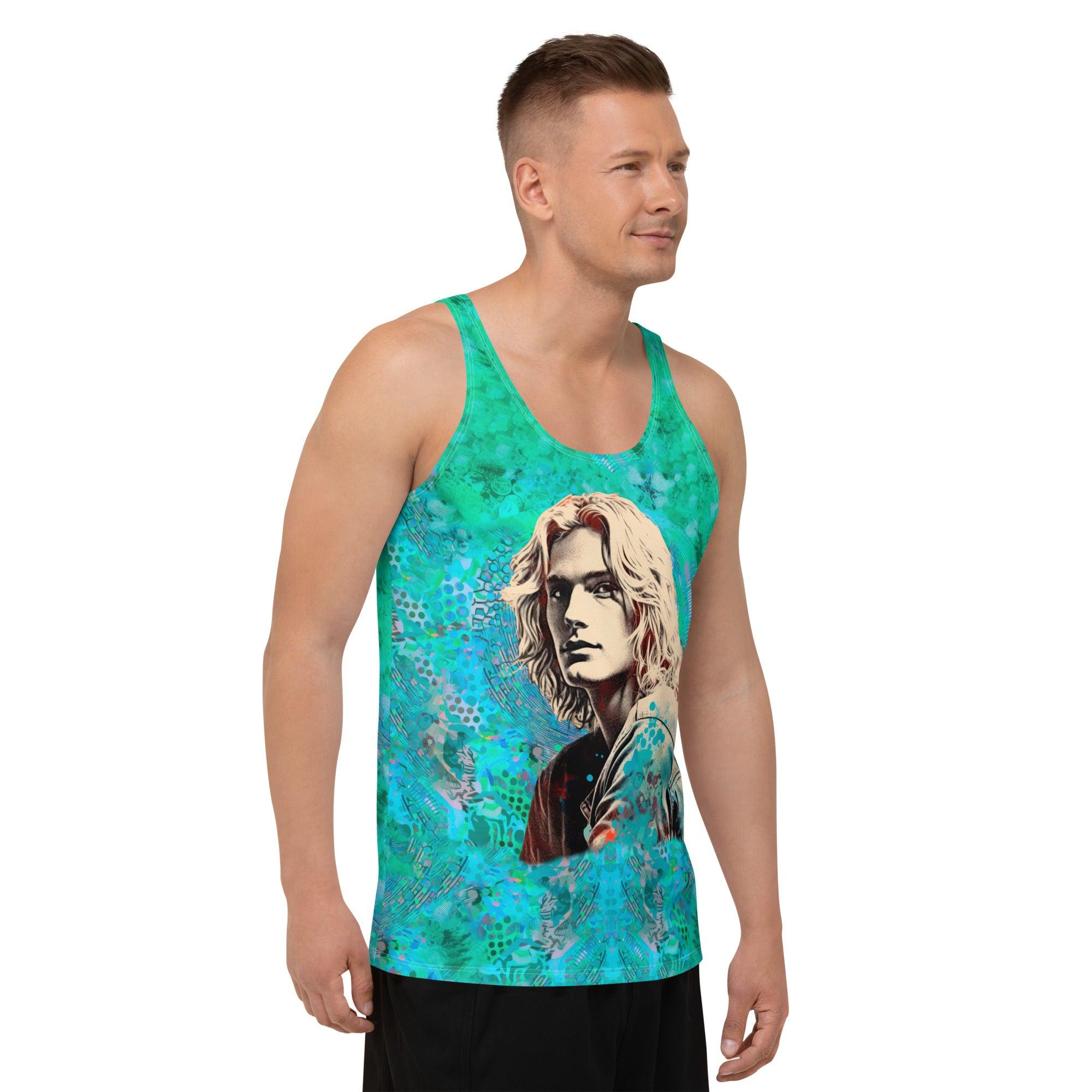 Oceanic Splendor All-Over Print Tank Tee - Beyond T-shirts