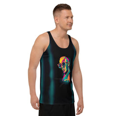 Urban Streetwear All-Over Print Men's Tank Top - Beyond T-shirts