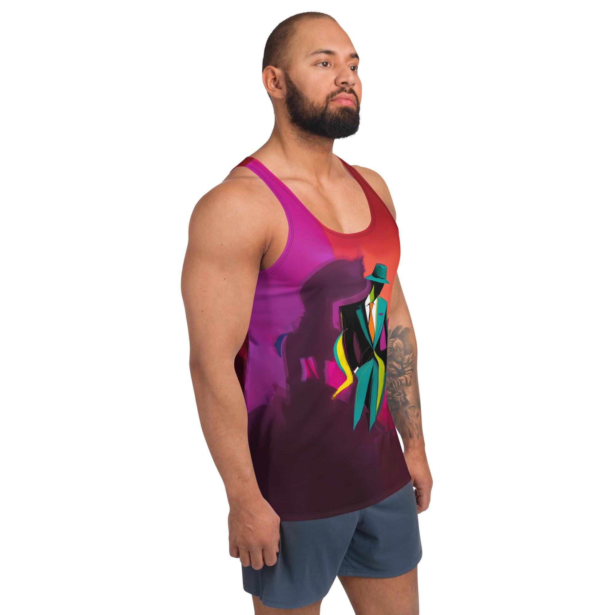 Urban Camo All-Over Print Men's Tank Top - Beyond T-shirts