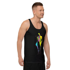 Abstract Mosaic All-Over Print Men's Tank Top - Beyond T-shirts