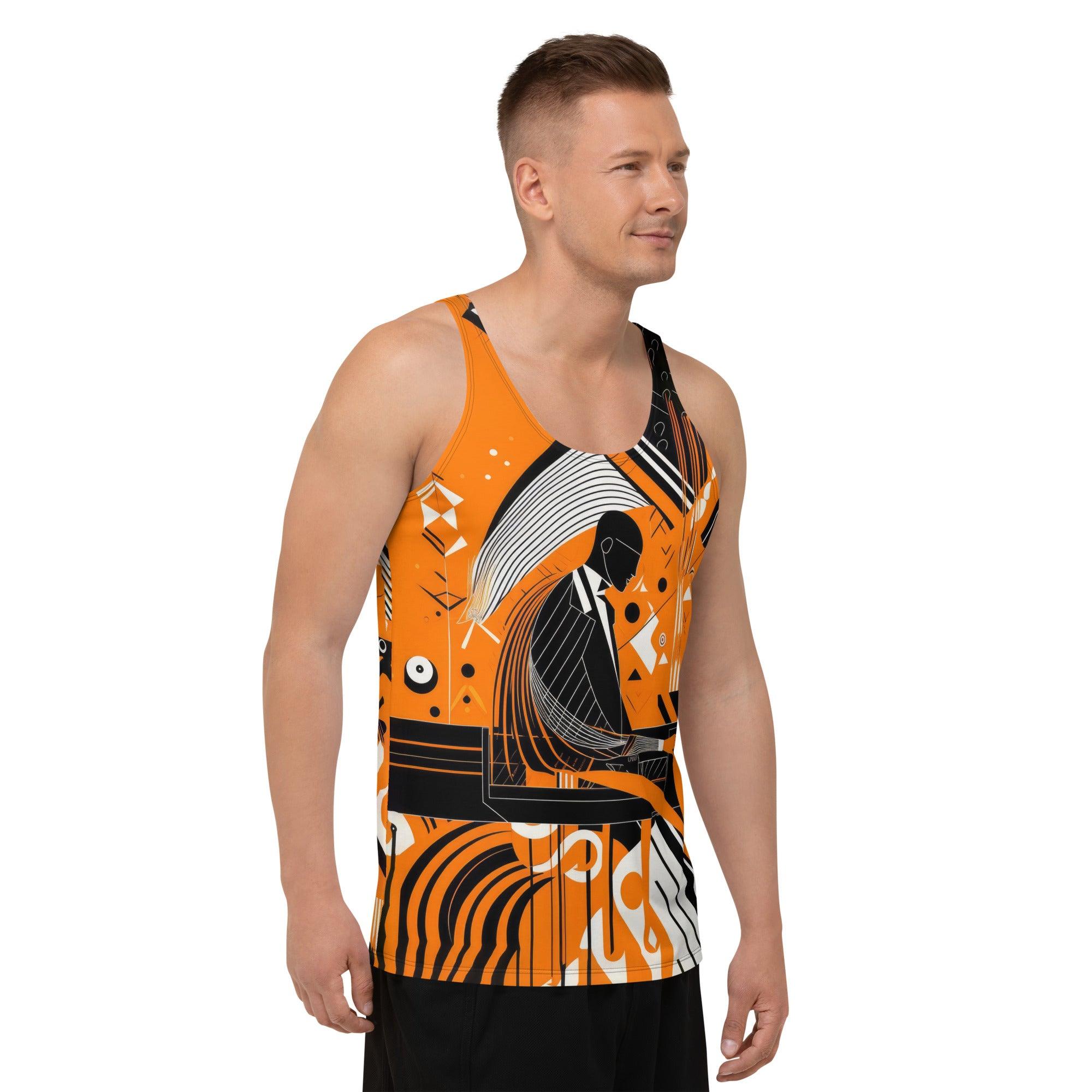 Fashion Jam Vibes Men's All-Over Print Tank Top - Beyond T-shirts