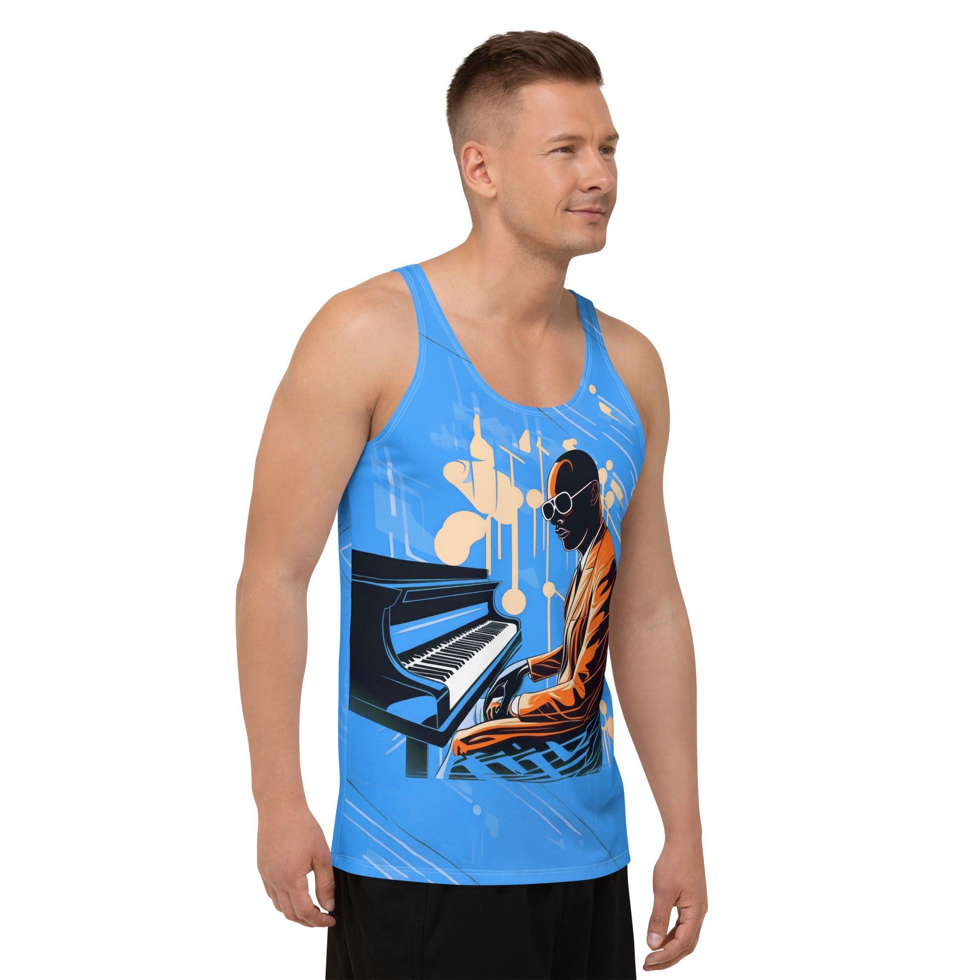 Stylish Melodies All-Over Print Men's Tank Top - Beyond T-shirts