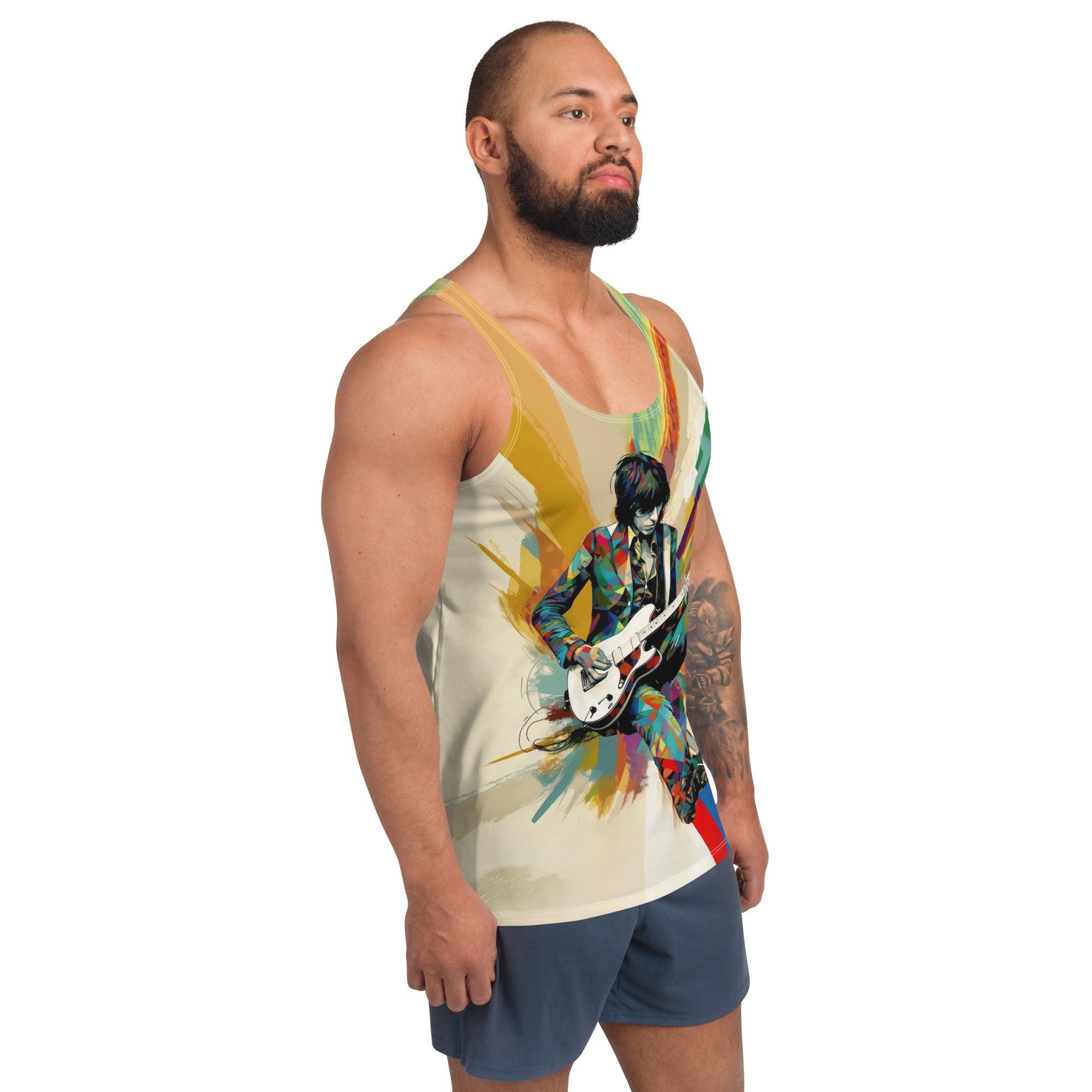 Fashion Fusion Men's All-Over Print Tank Top - Beyond T-shirts