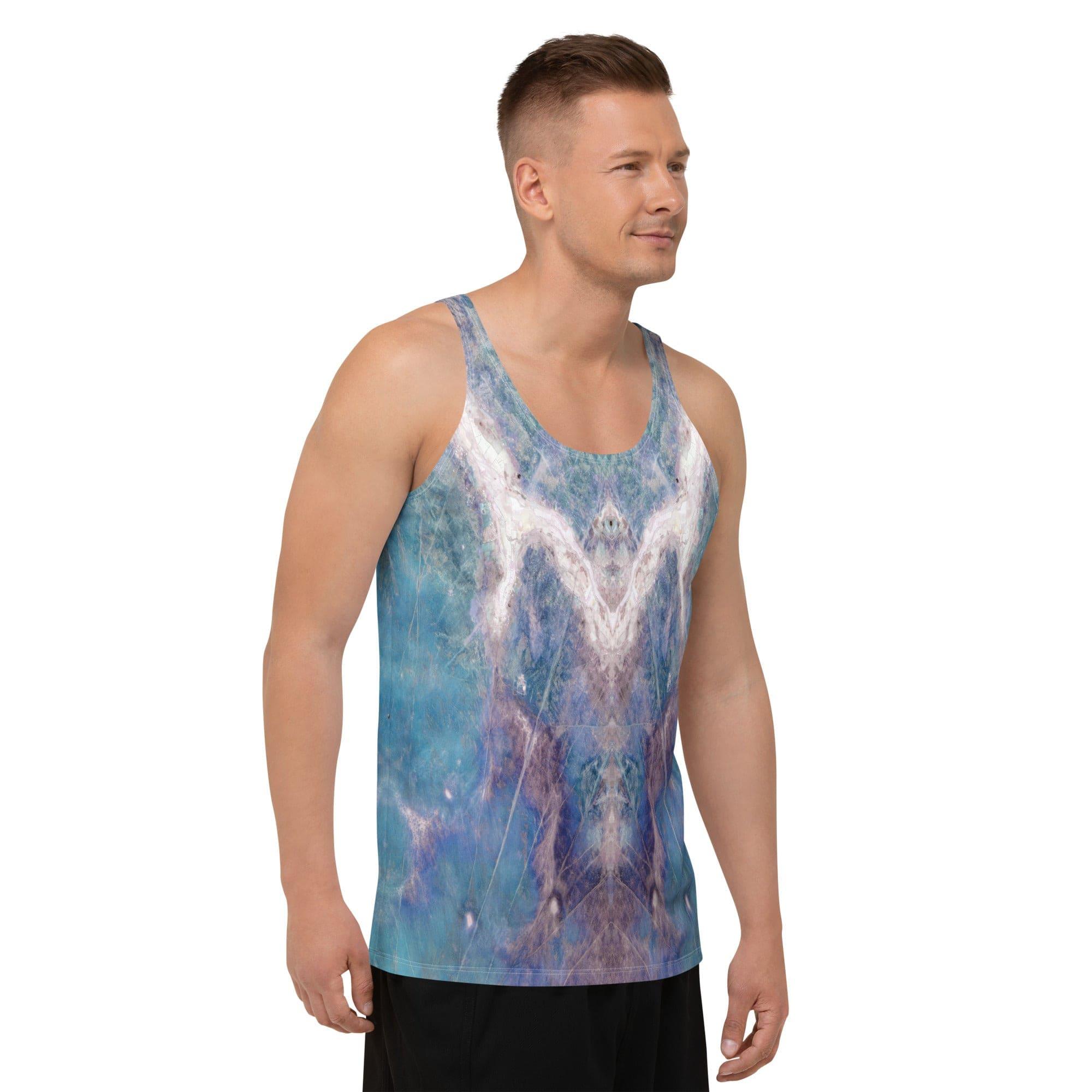 Desert Mirage Men's Natural Pattern Tank Top - Beyond T-shirts