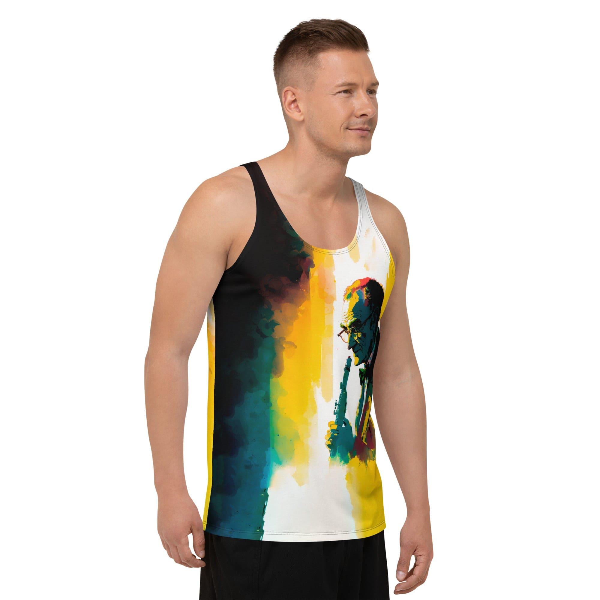 Reggae Rhythms Men's Music Inspired Tank Top - Beyond T-shirts