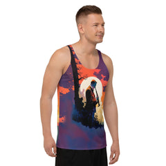 Music Notes All-Over Print Men's Tank Top - Beyond T-shirts