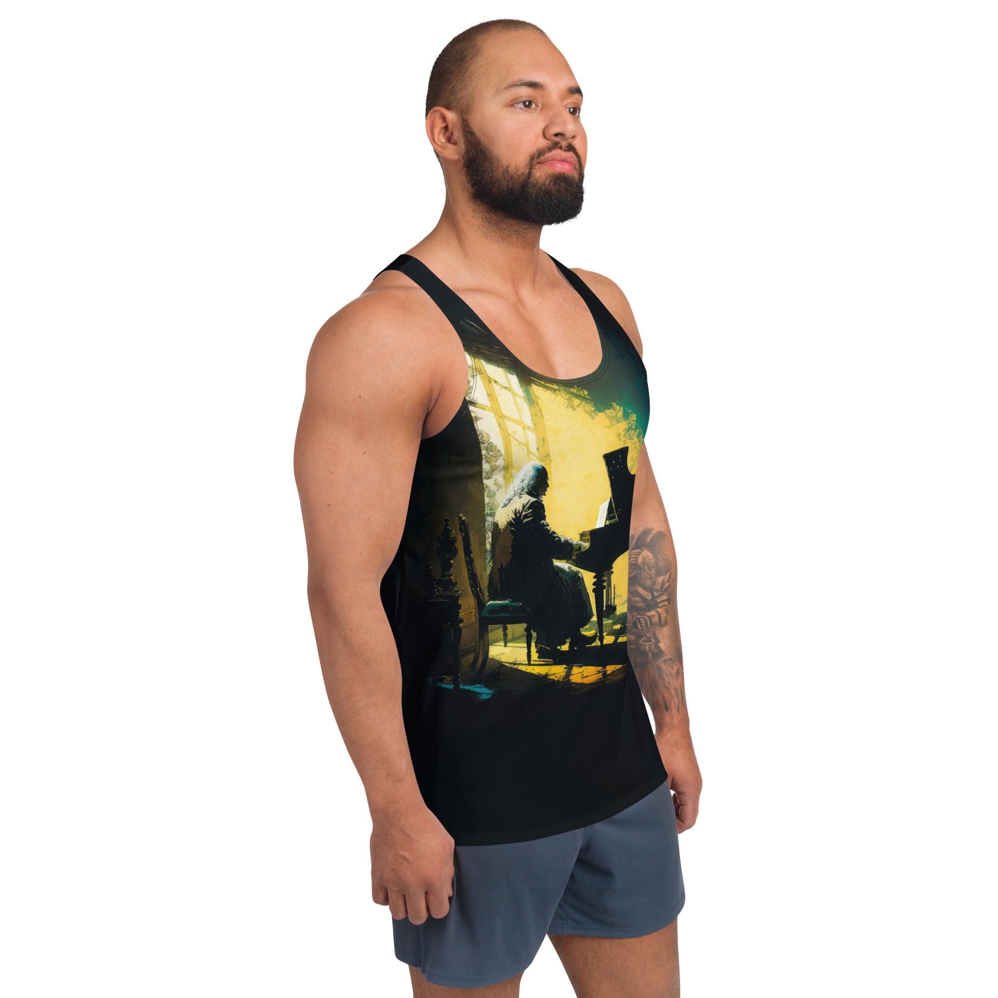 Acoustic Guitar Melody All-Over Print Tank Top - Beyond T-shirts