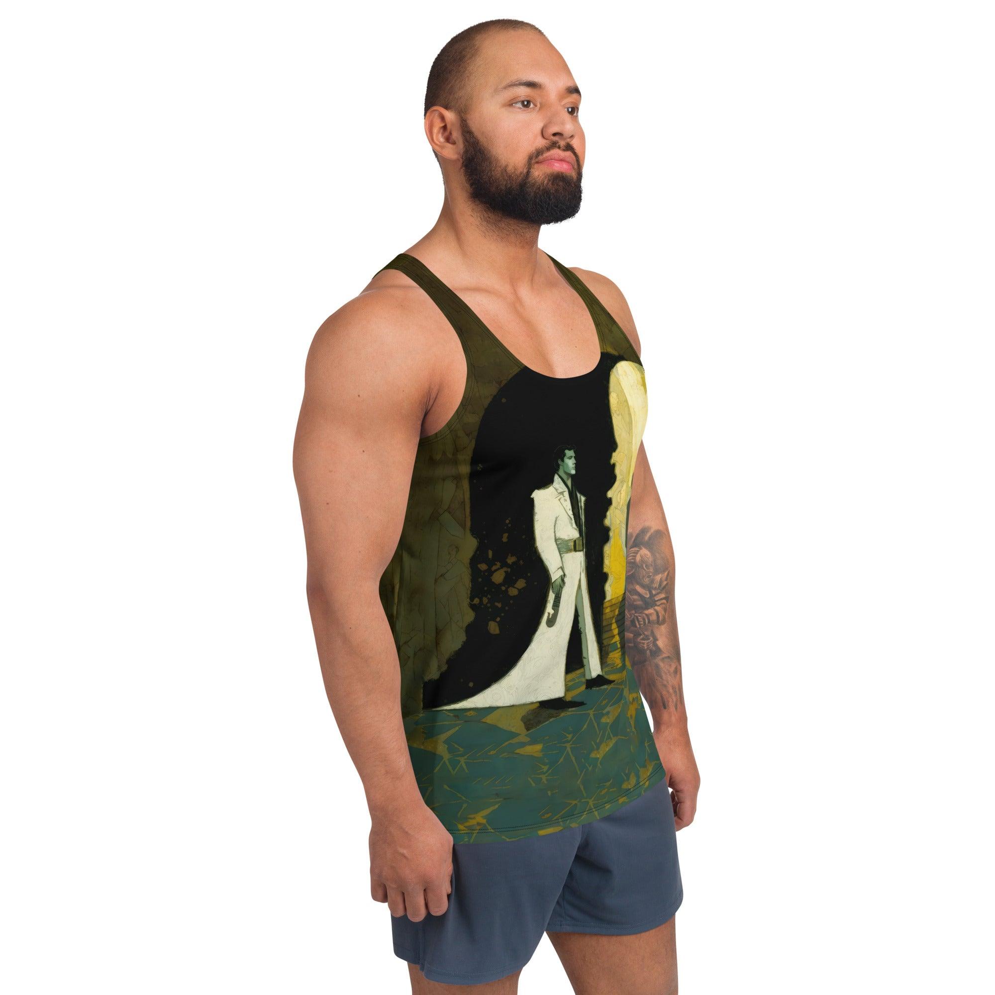 Beat-Infused Tank Top for Men - Rock the Melody - Beyond T-shirts