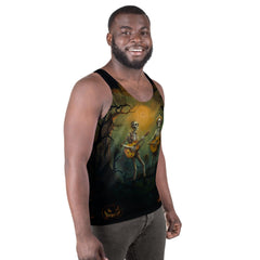 Eyes Of The Werewolf Men's Halloween Tank Top - Beyond T-shirts