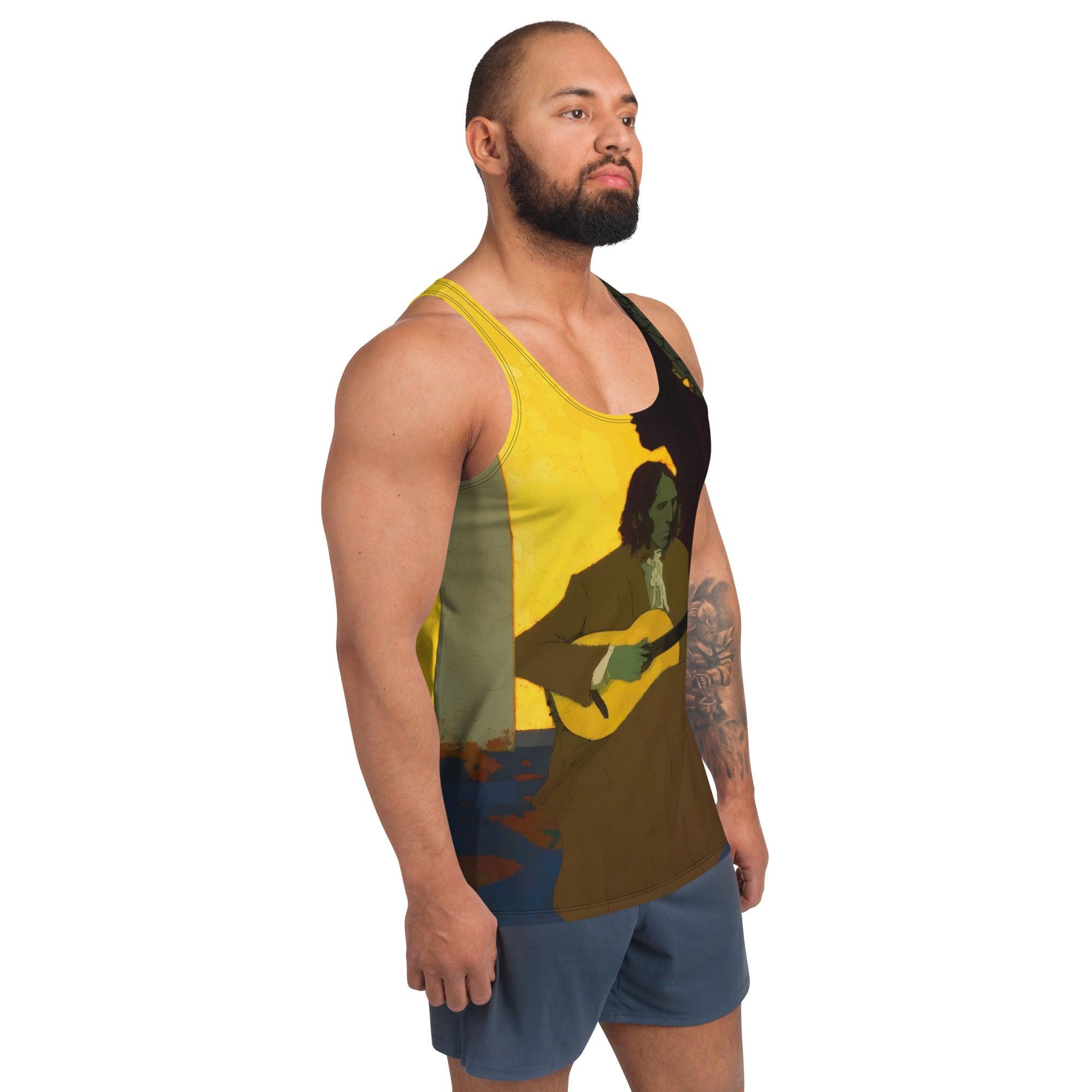 Rhythmic Harmony Men's Tank Top - Beyond T-shirts