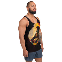 Tunes and Threads Men's All Over Print Tank Top - Beyond T-shirts