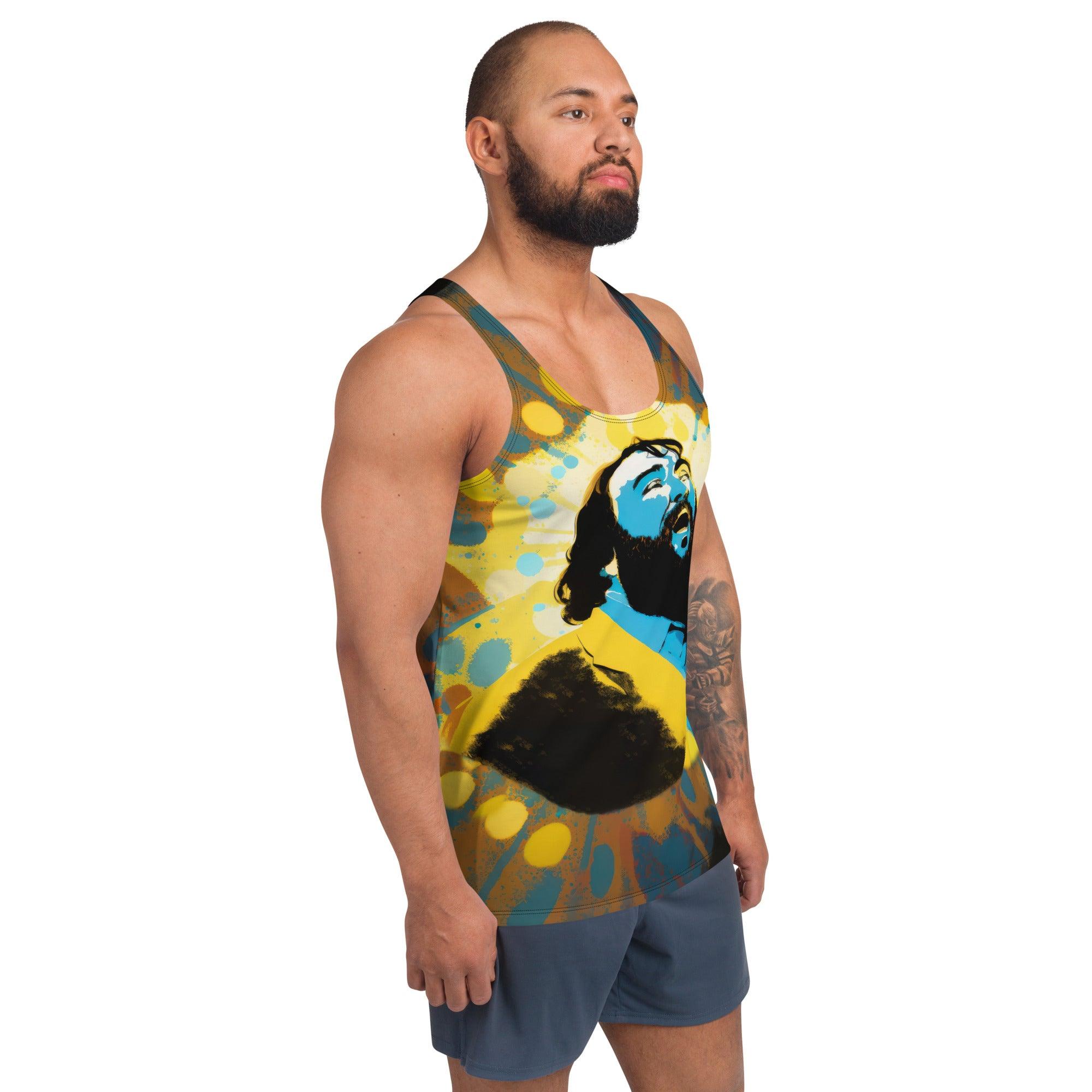 Music In Motion Graphic Men's Tank Top 