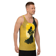 Drum Solo All Over Print Muscle Tee - Beyond T-shirts