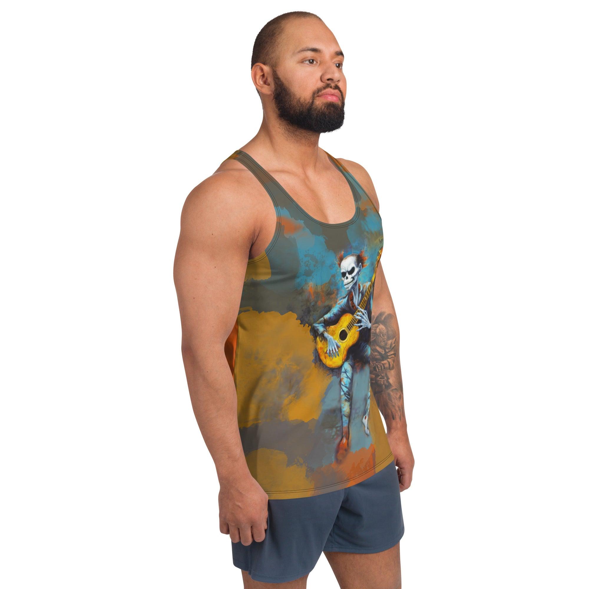 Haunted Cemetery Soiree Men's All-Over Print Tank Top - Beyond T-shirts