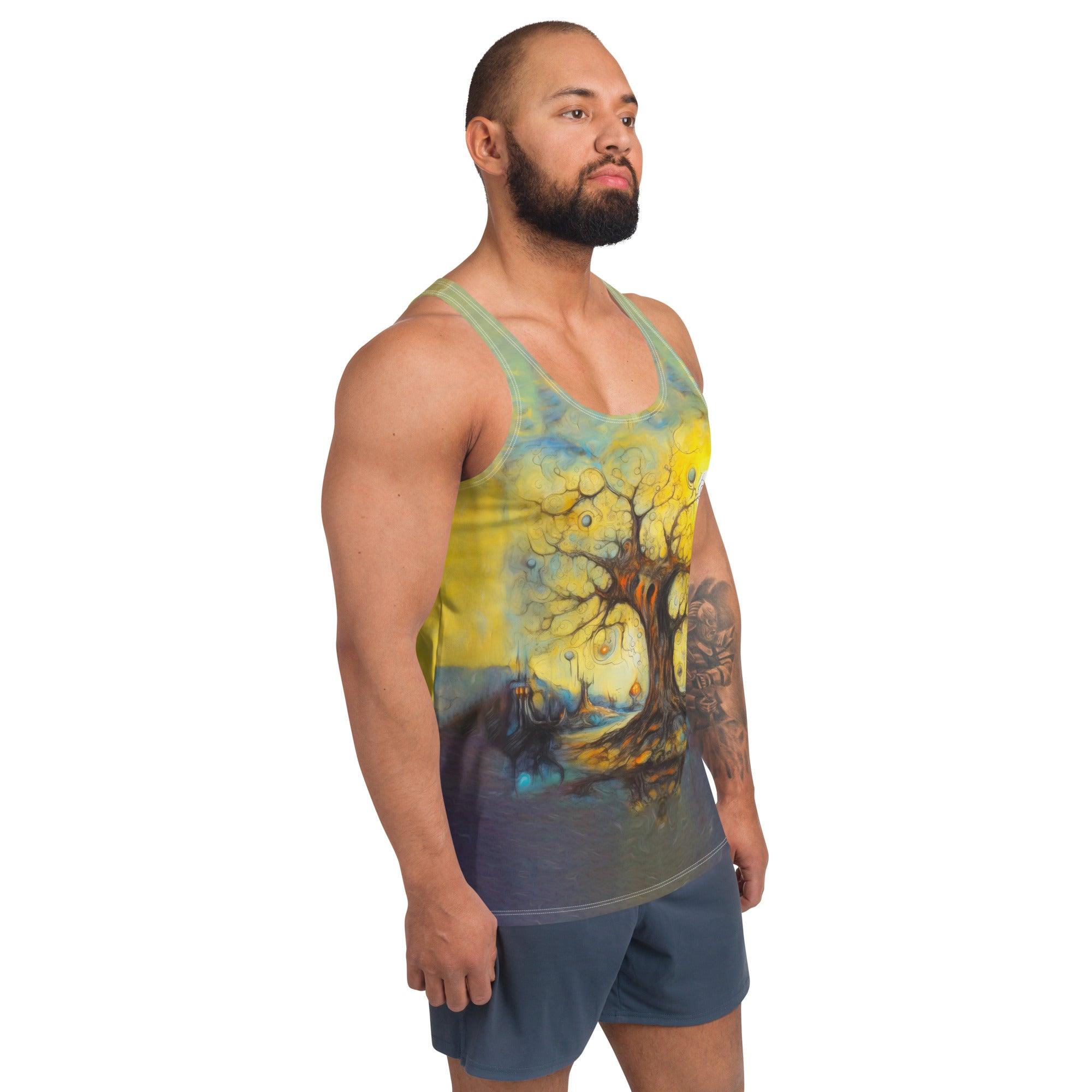 Mysterious Masks Men's All-Over Print Tank Top - Beyond T-shirts