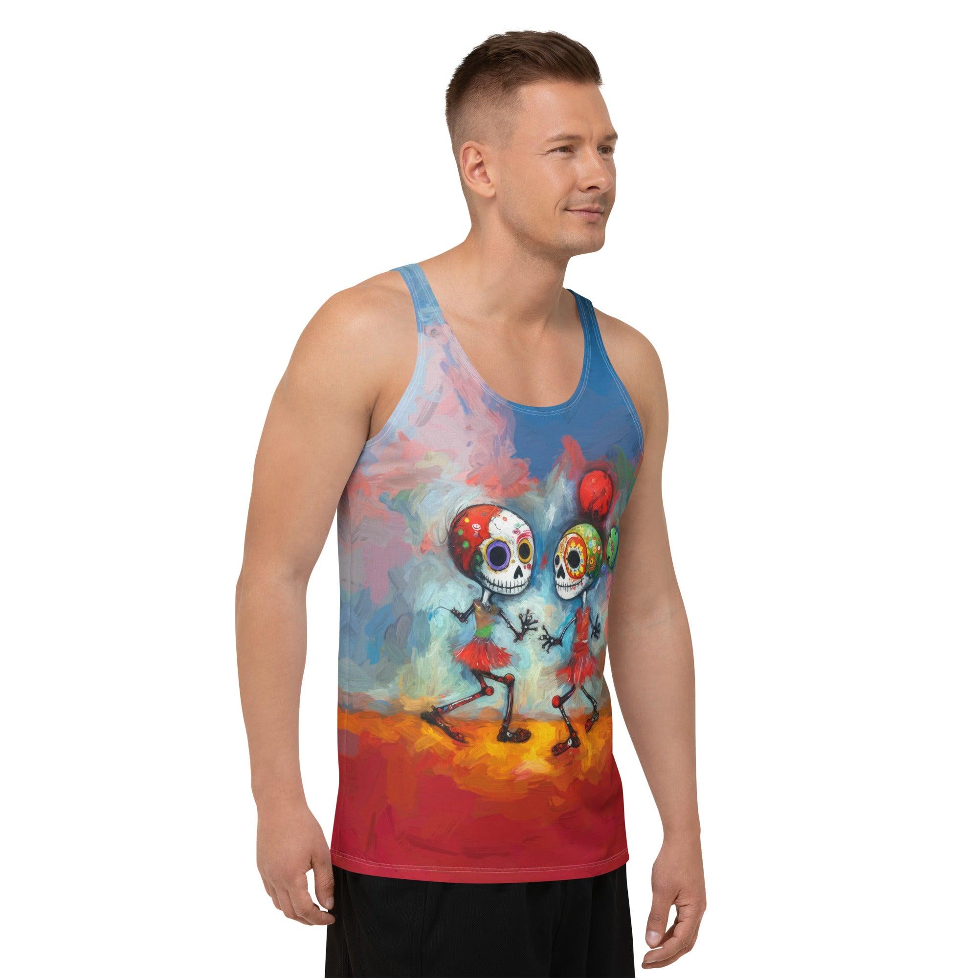 Halloween Midnight Masquerade Men's All-Over Print Tank Top - Beyond T-shirts