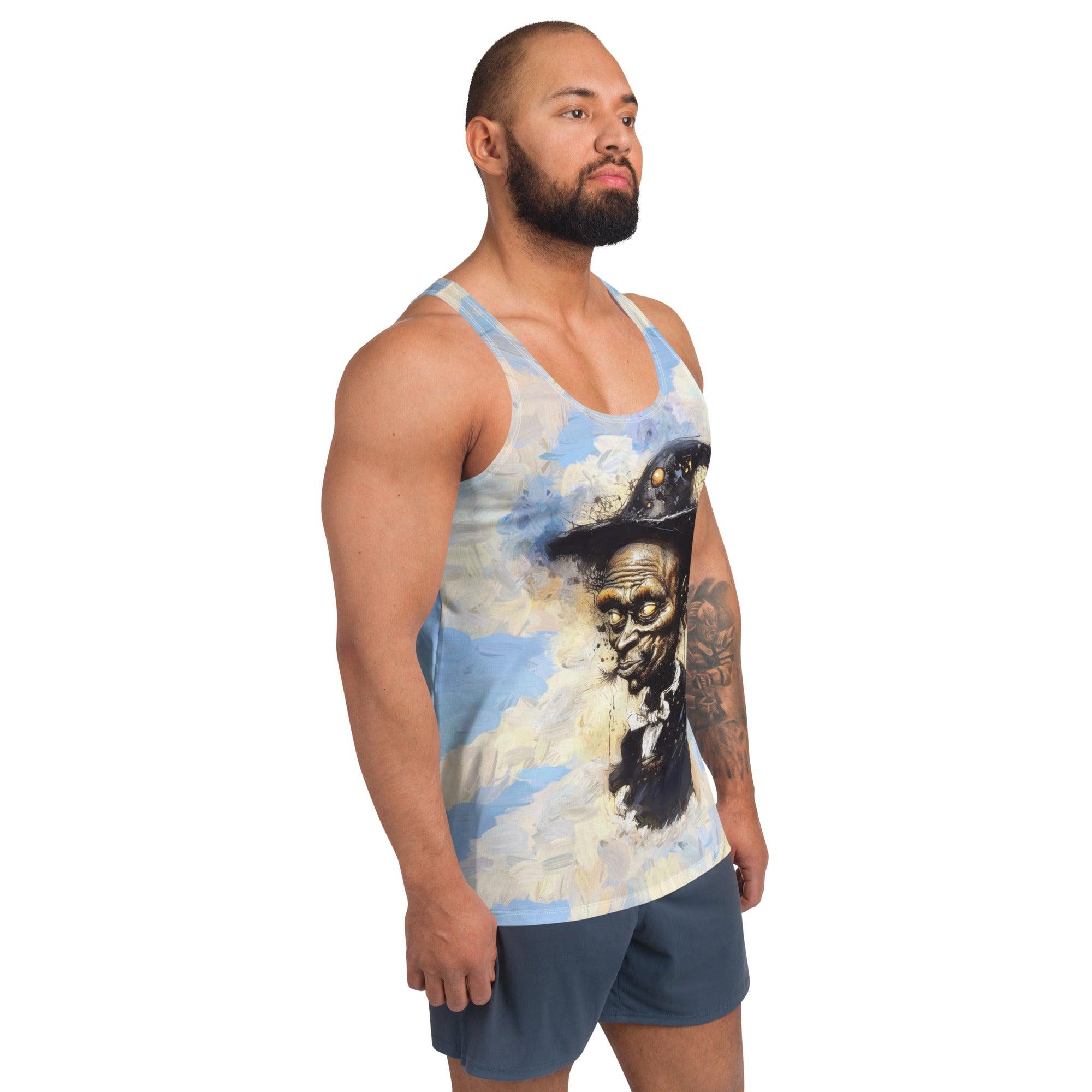 Halloween Moonlit Magic Men's All-Over Print Tank Top - Beyond T-shirts