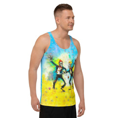 Mysterious Masks Men's All-Over Print Tank Top - Beyond T-shirts