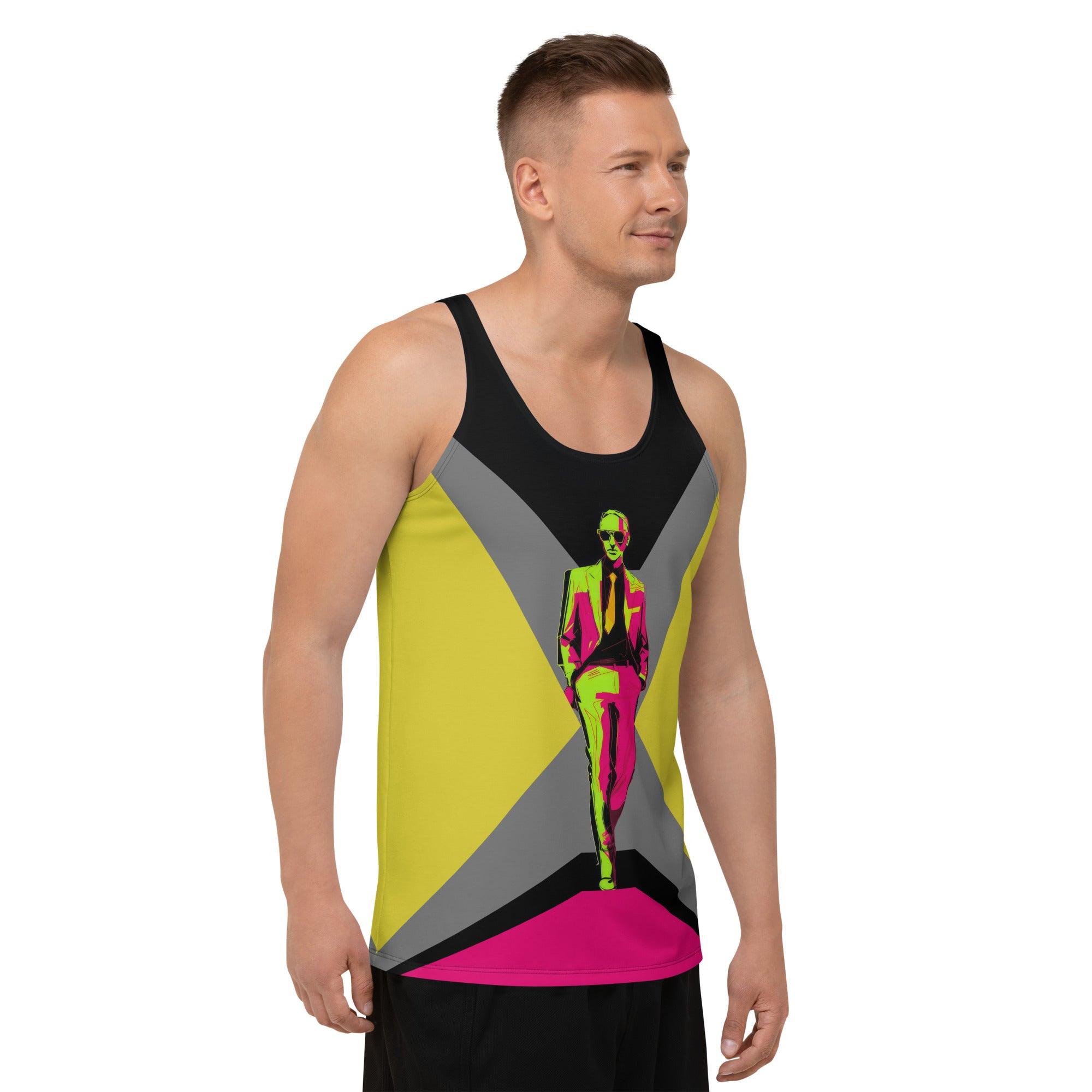 Nature-Inspired Fashion Men's All-Over Print Tank Top - Beyond T-shirts