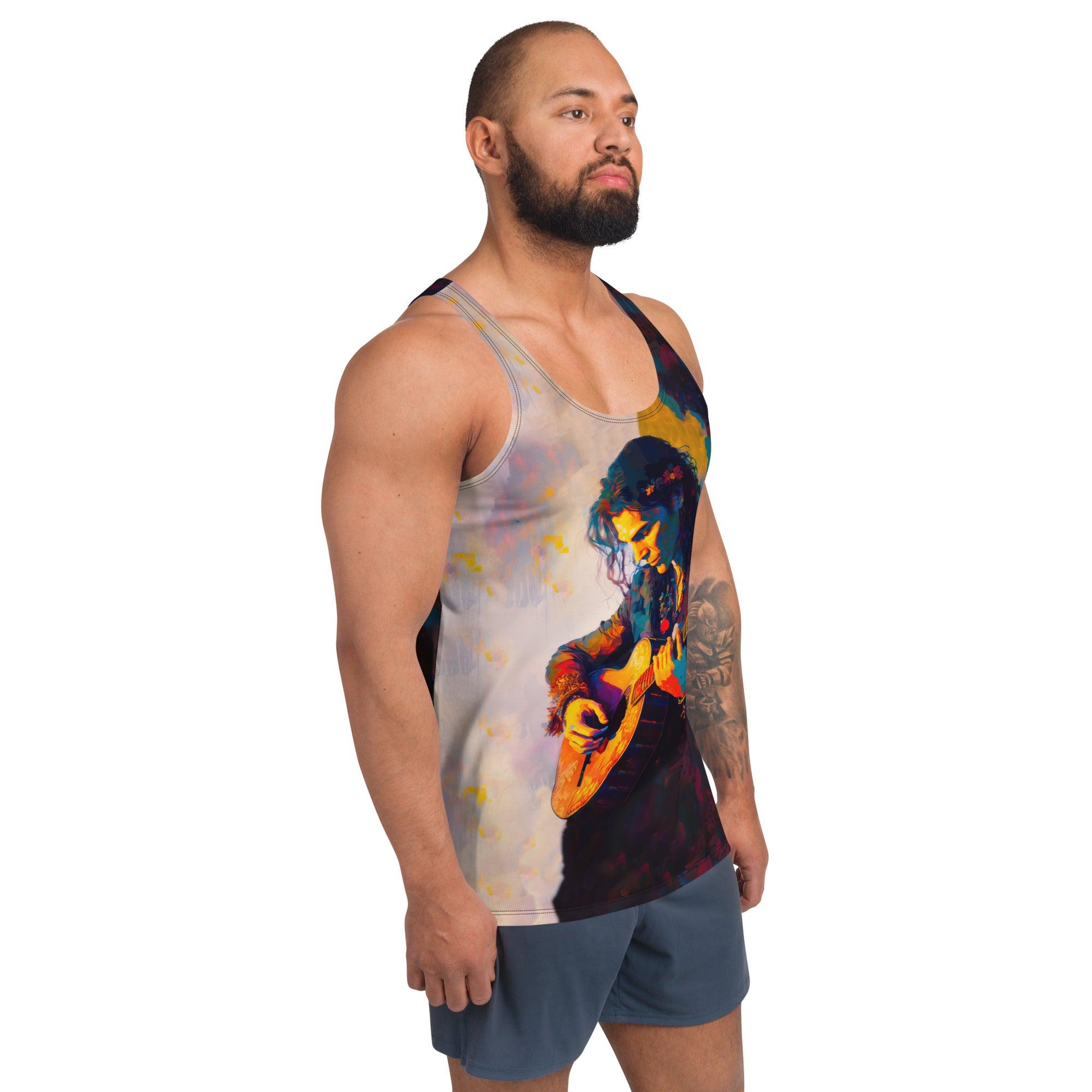 Electronic Beat Men's All-Over Print Tank - Beyond T-shirts