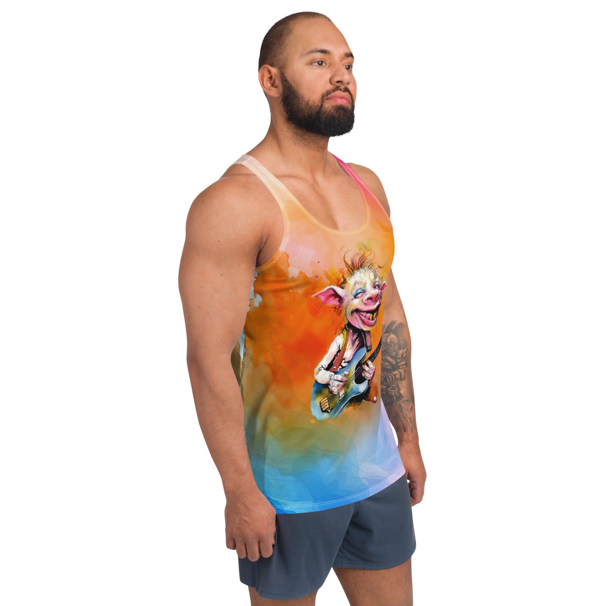 Cartoon Carnival All-Over Print Men's Tank Top - Beyond T-shirts